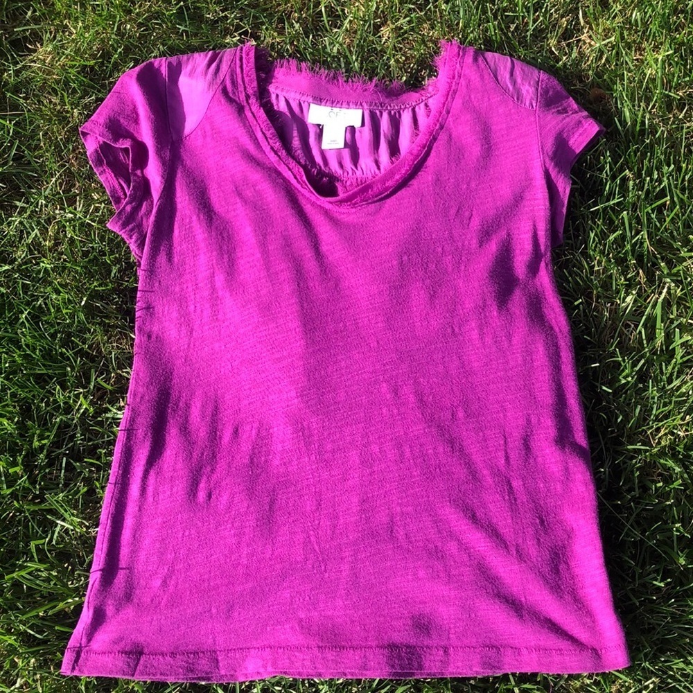 Purple loft top